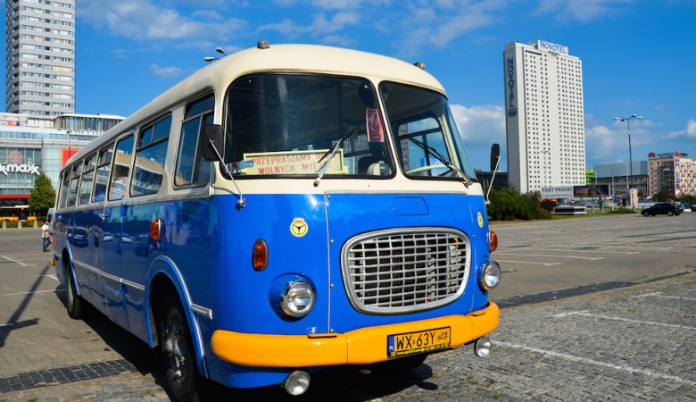 Odjechane Urodziny Warszawa - AUTOBUS OGÓREK